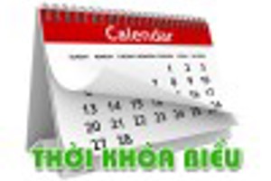 TKB hoàn thành chương trình năm học